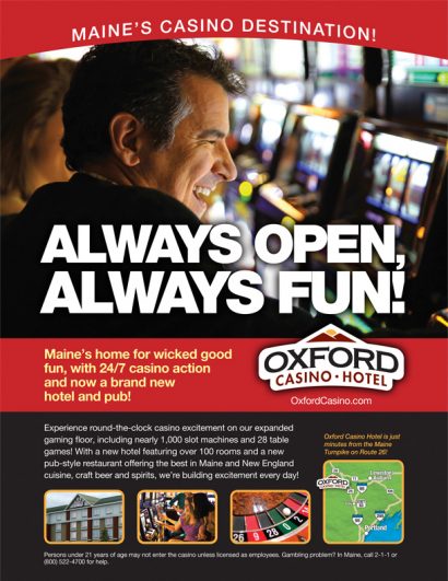 oxford casino hotel rates
