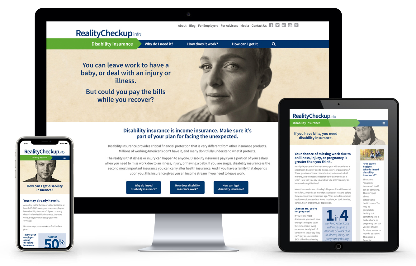 CDA-realitycheckup-devices-2021-web The Council for Disability Awareness website design