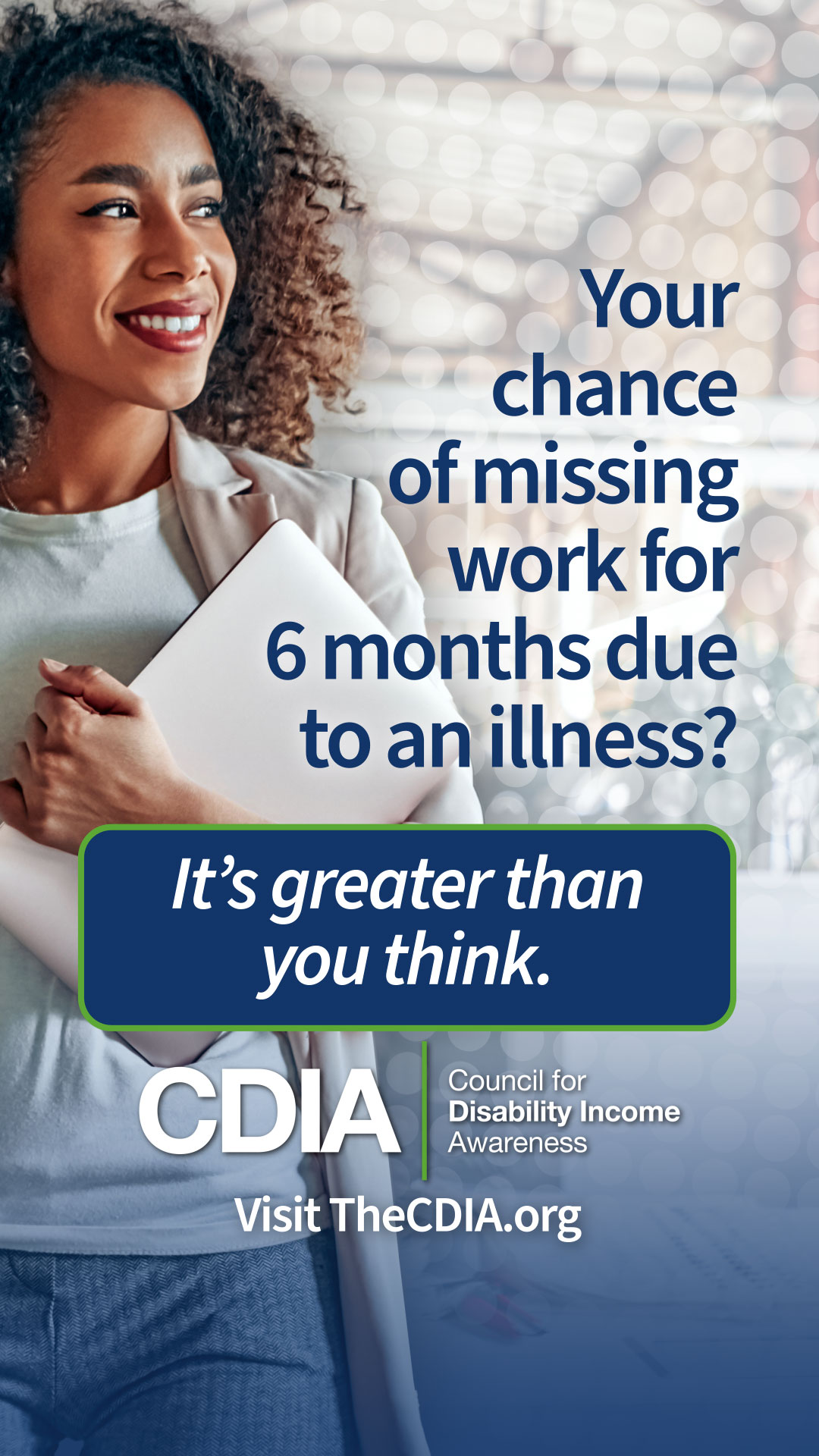 CDIA ad "Your Chance"